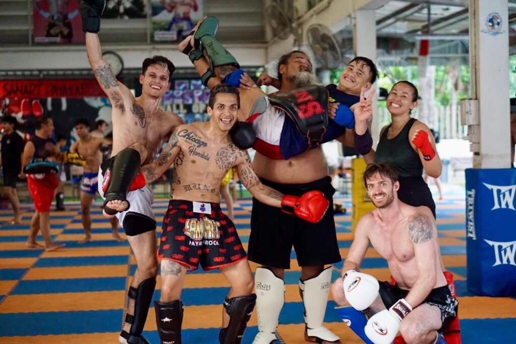 Accommodation at Samart Payakaroon Gym Bangkok